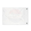 Retro Red White Blue Interlinked Gender Symbols Flag