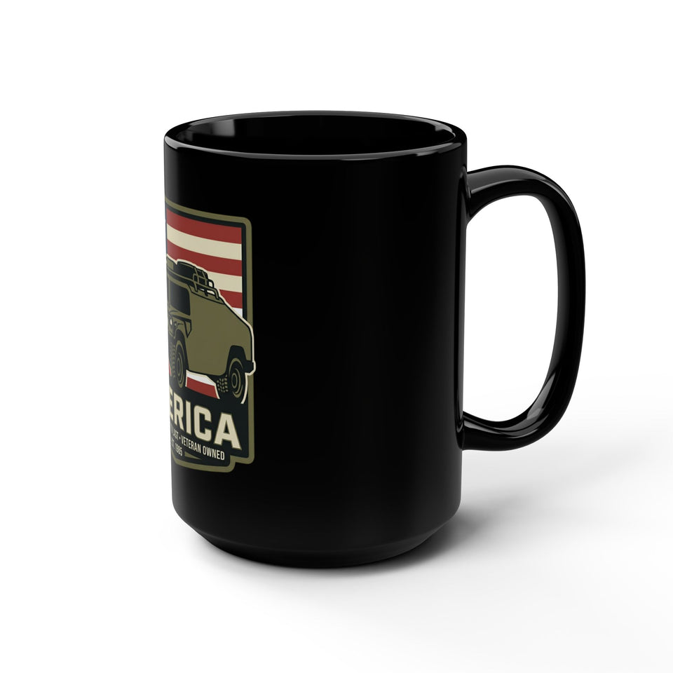 Black Mug, 15oz