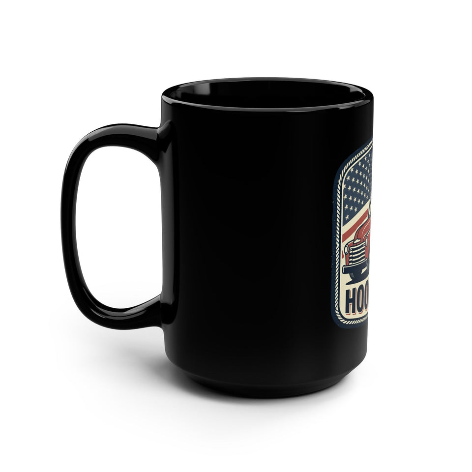 Hook It Up Tow Truck Mug, 15oz | Vintage American Flag Design