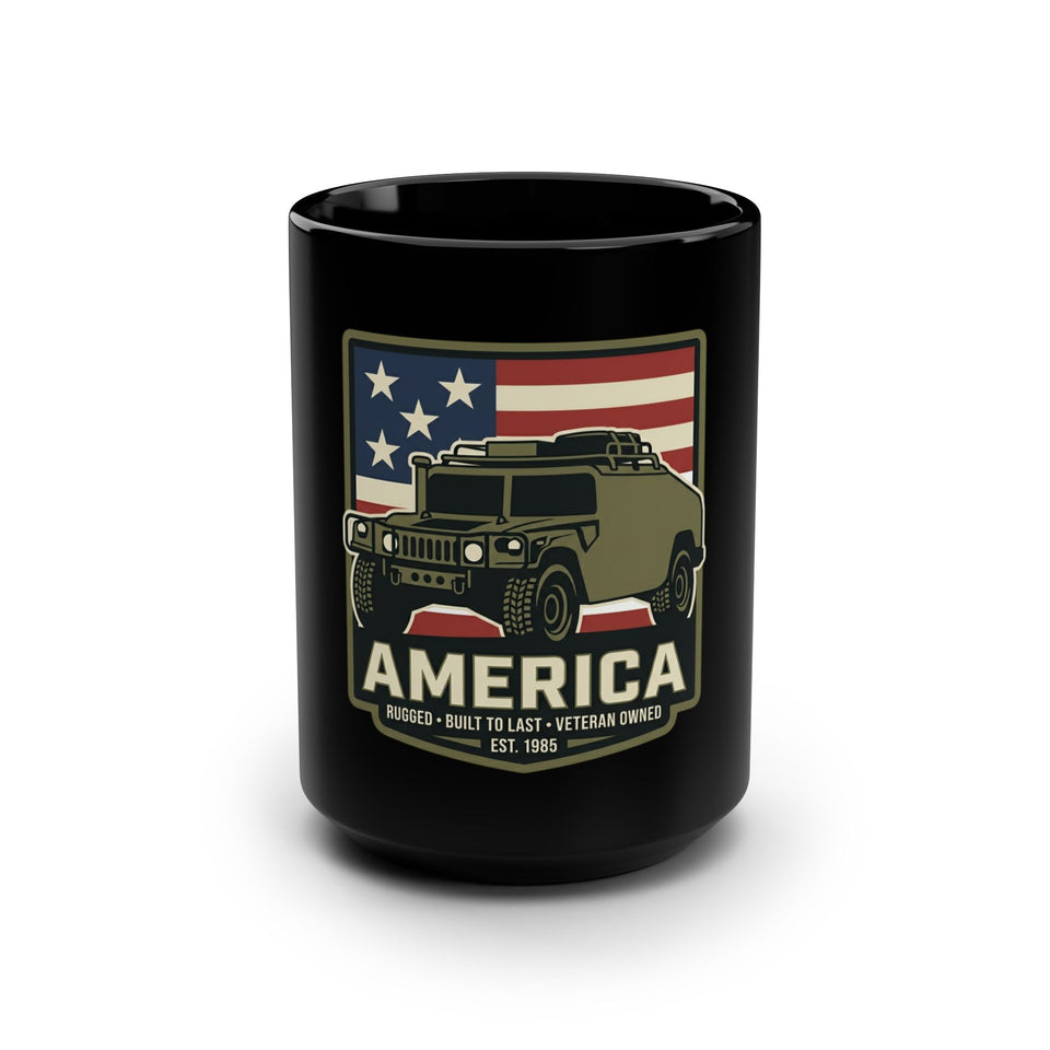 Black Mug, 15oz
