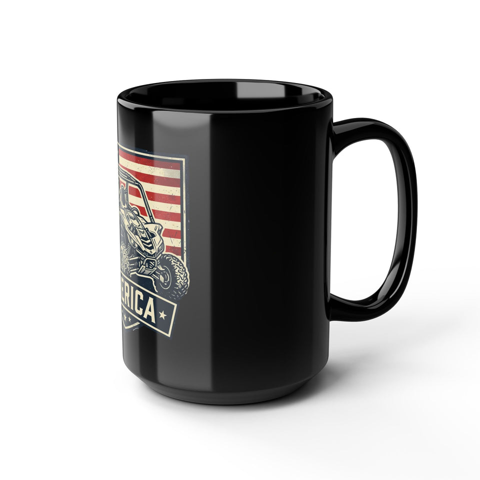 Black Mug, 15oz
