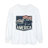 Vintage Muscle Car America Long Sleeve