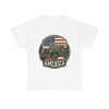 Vintage Military Jeep America T-Shirt | American Flag Patriotic Tee