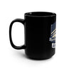 Vintage Muscle Car America Mug | Black 15oz Ceramic