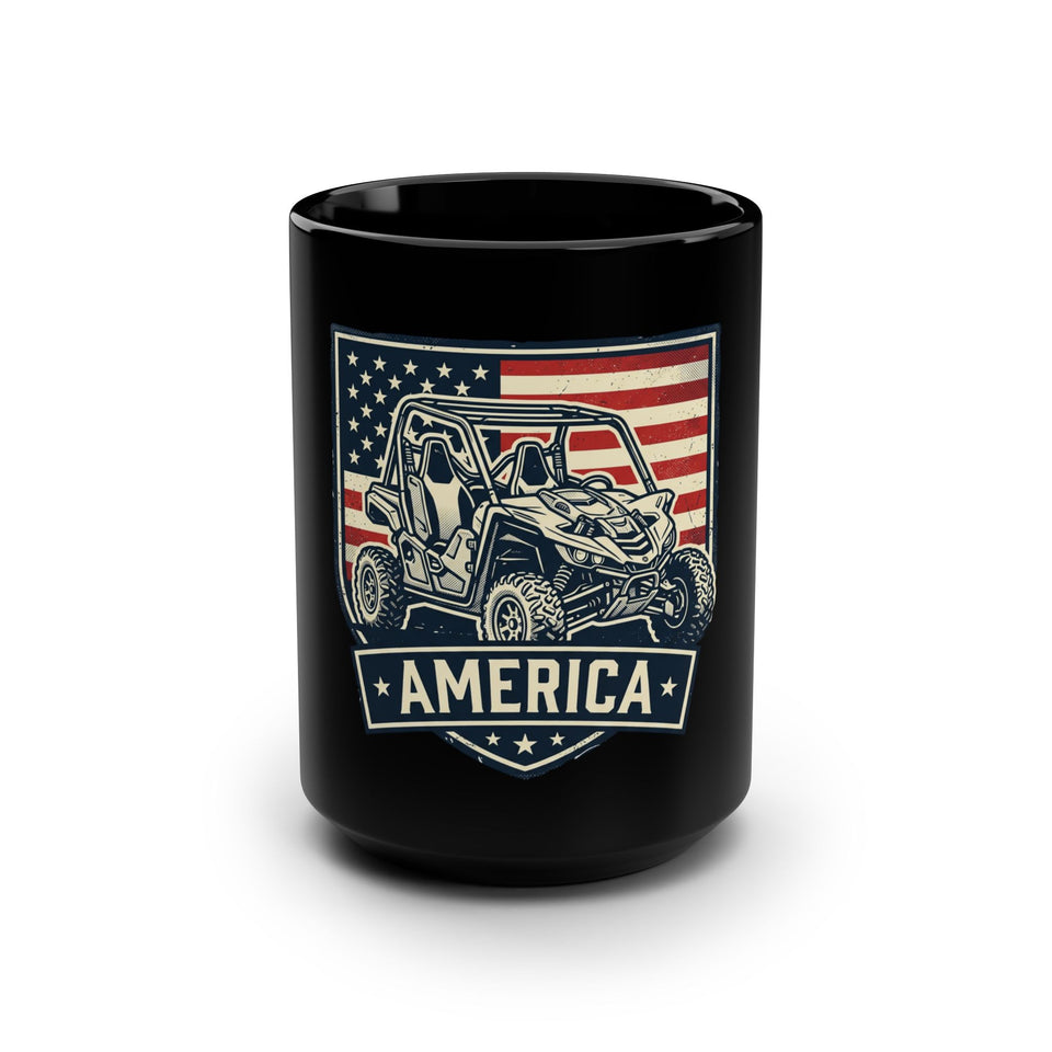 Black Mug, 15oz
