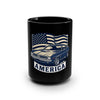 Vintage Muscle Car America Mug | Black 15oz Ceramic