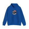 Vintage Muscle Car with American Flag Hoodie | America Graphic Sweatshirt
