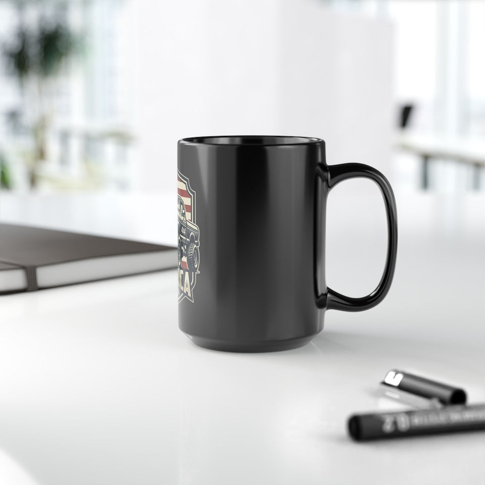 America Off-Road Truck Mug | Black 15oz